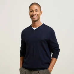 Jules Pull col v mérinos- Pull