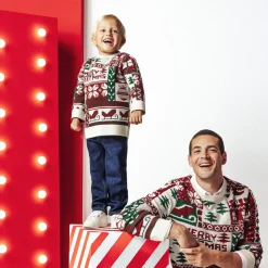 Jules Pull de Noël col rond- Pull