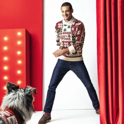 Jules Pull de Noël col rond- Pull