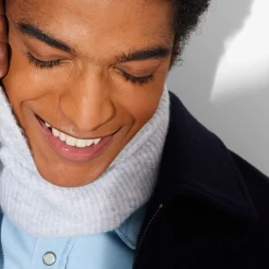 Jules Snood uni en maille- Écharpe, Bonnet & Gants