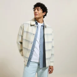 Jules Surchemise à carreaux mi-saison- Surchemise|Manteau & Blouson