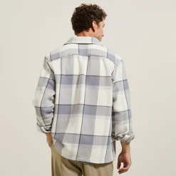 Jules Surchemise en coton à carreaux- Surchemise|Chemise