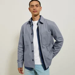 Jules Surchemise en coton col chemise- Surchemise|Chemise