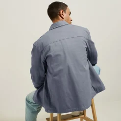 Jules Surchemise en coton col chemise- Surchemise|Chemise