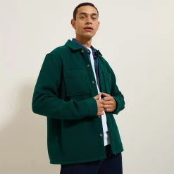 Jules Surchemise en coton col chemise- Surchemise|Chemise