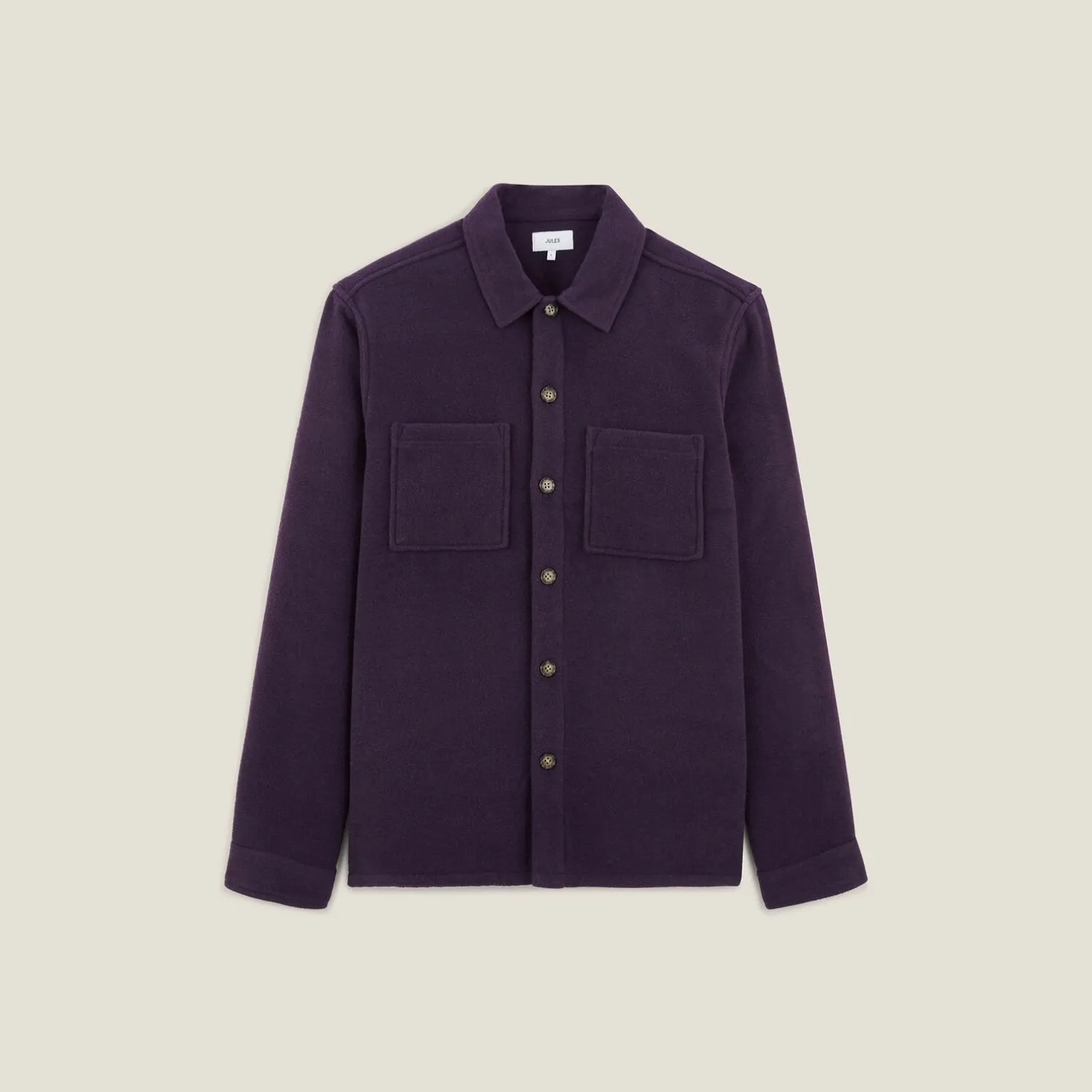 Jules Surchemise en coton col chemise- Surchemise|Chemise