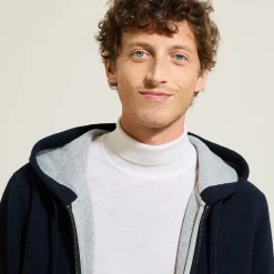 Jules Sweat à capuche en maille zippé- Smart Casual|Sweat