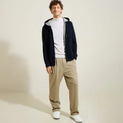 Jules Sweat à capuche en maille zippé- Smart Casual|Sweat