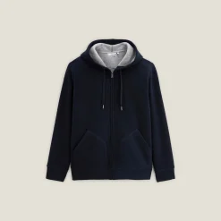 Jules Sweat à capuche en maille zippé- Smart Casual|Sweat