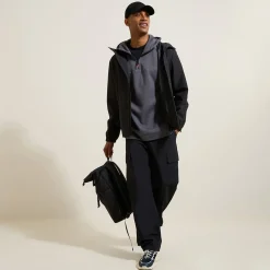 Jules Sweat à capuche matière technique- Sweat