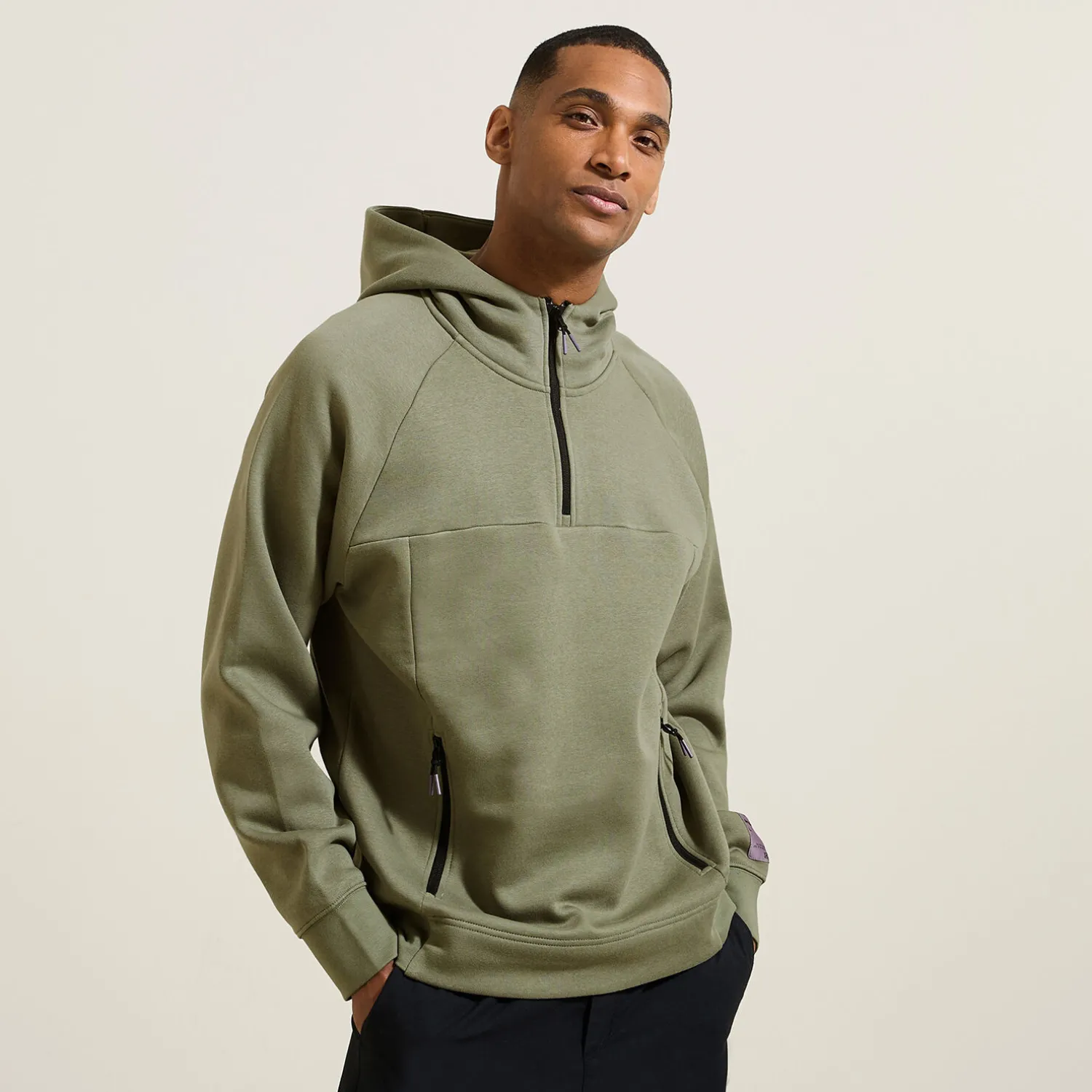 Jules Sweat à capuche matière technique- Sweat