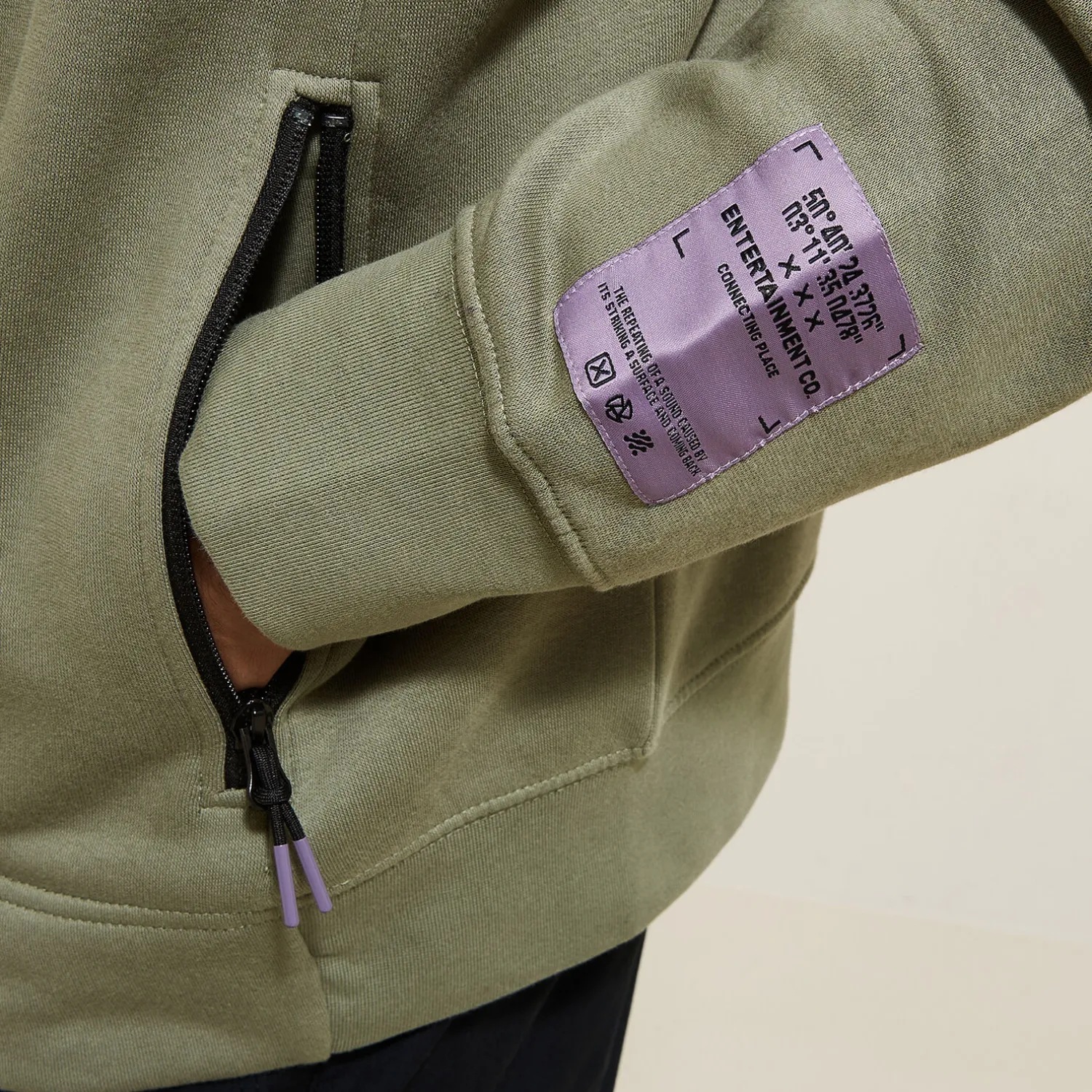 Jules Sweat à capuche matière technique- Sweat