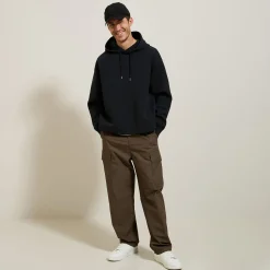 Jules Sweat à capuche oversize bas droit- Sweat