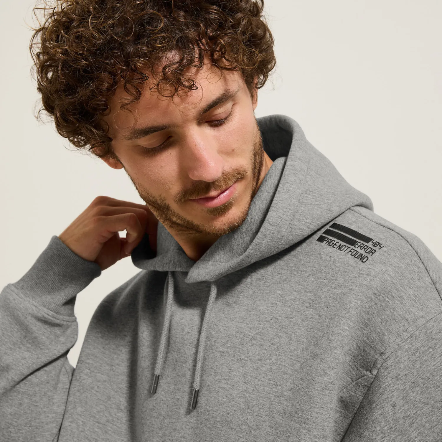 Jules Sweat à capuche oversize bas droit- Sweat