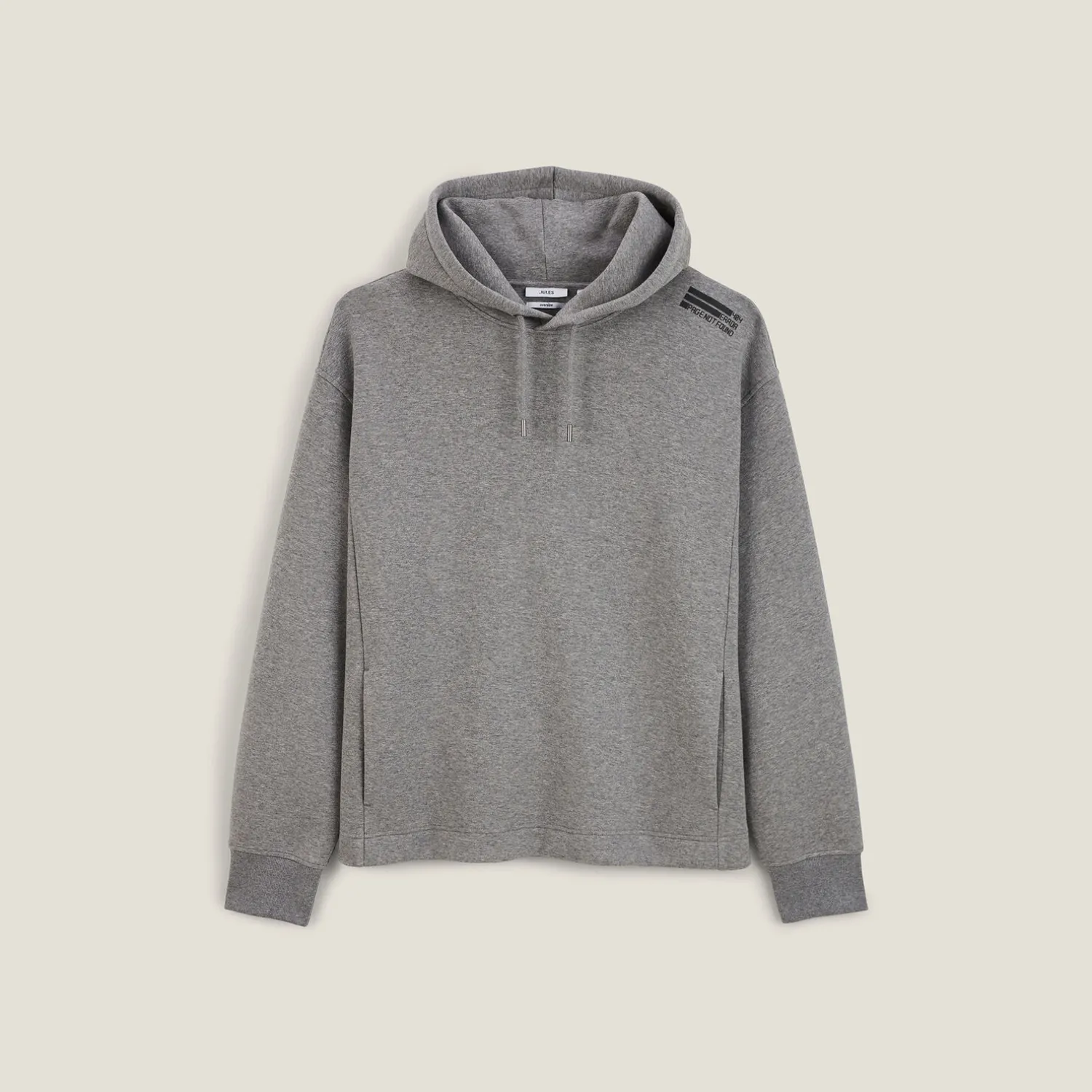 Jules Sweat à capuche oversize bas droit- Sweat