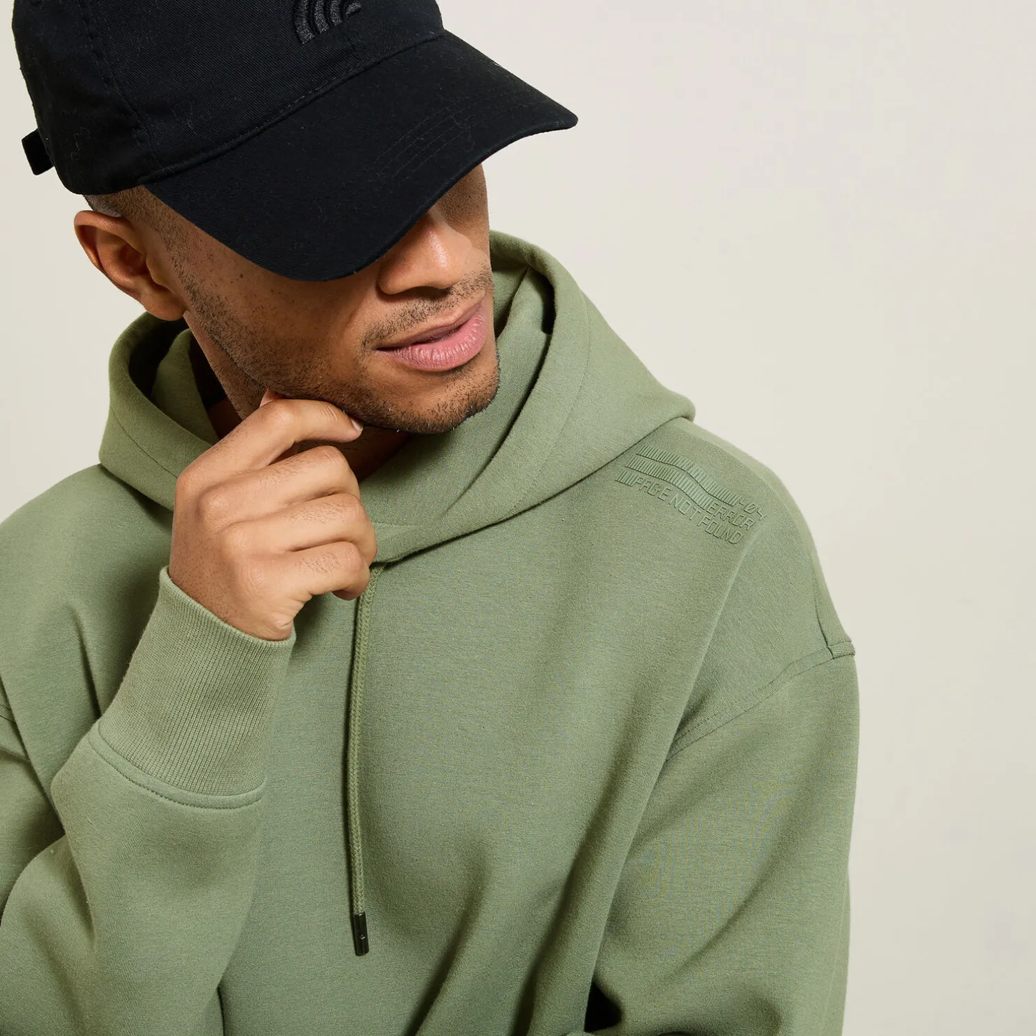 Jules Sweat à capuche oversize bas droit- Sweat