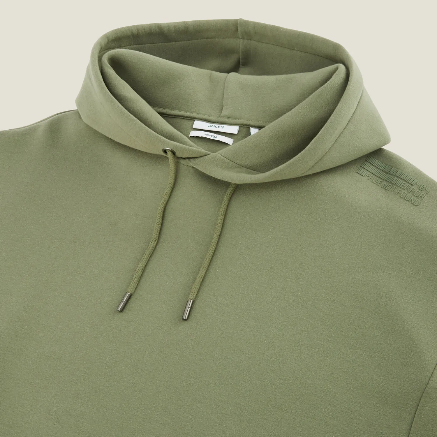 Jules Sweat à capuche oversize bas droit- Sweat