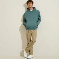 Jules Sweat à capuche oversize imprimé capuche et dos- Sweat