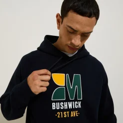 Jules Sweat à capuche patch et broderie devant- Sweat