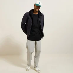 Jules Sweat à capuche zippé uni- Sweat