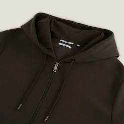 Jules Sweat à capuche zippé uni- Sweat