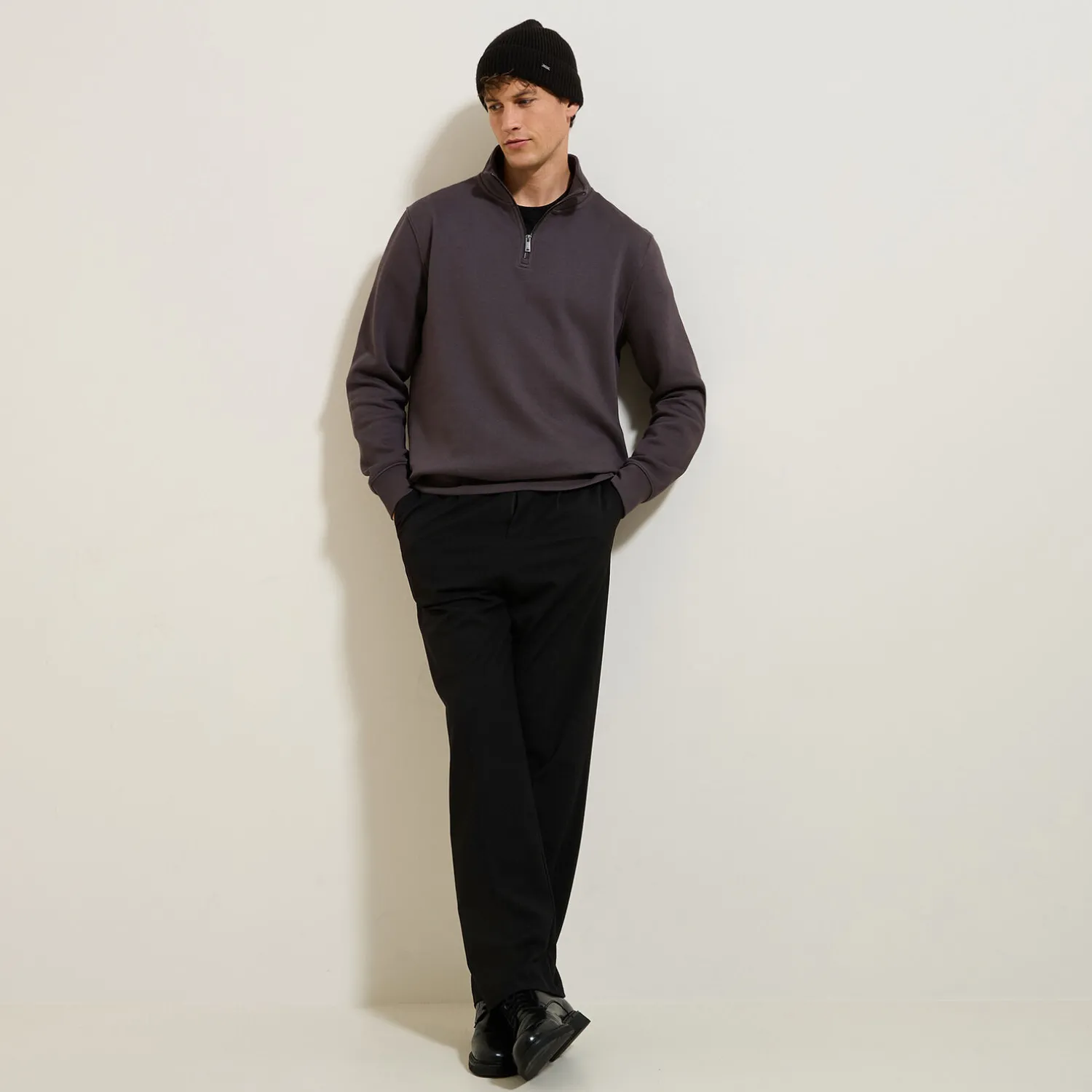 Jules Sweat à col montant zippé- Sweat