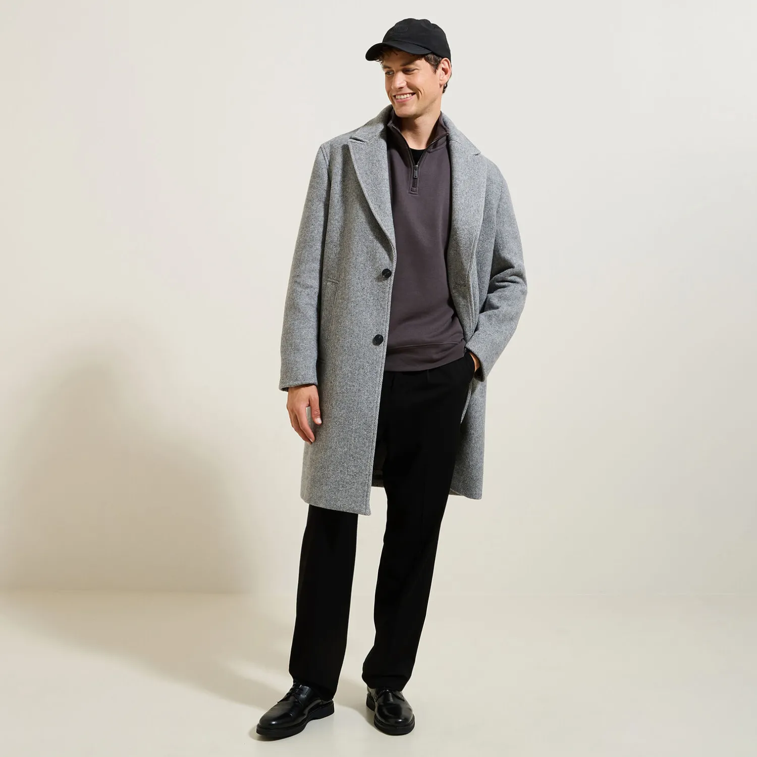 Jules Sweat à col montant zippé- Sweat