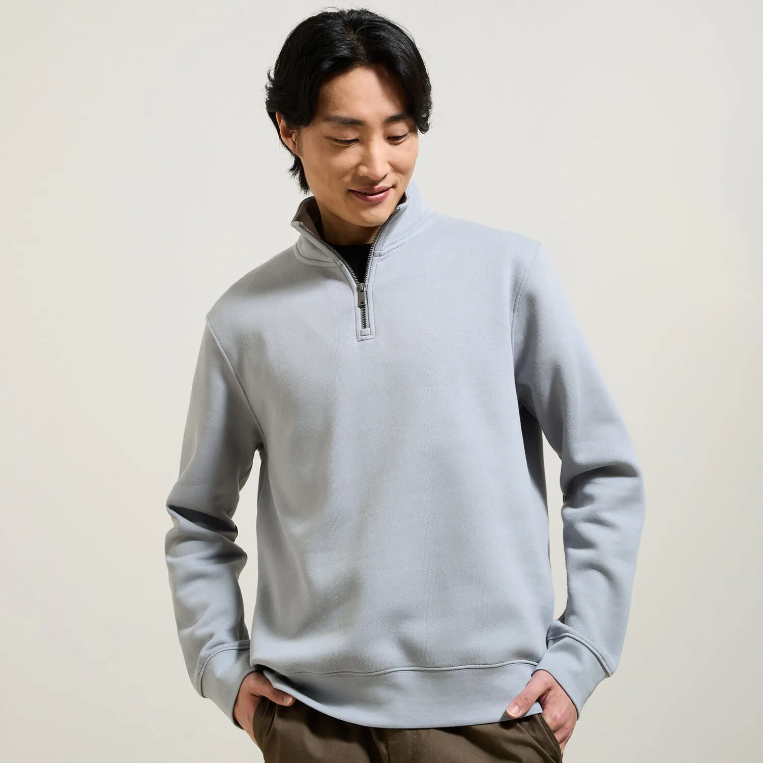 Jules Sweat à col montant zippé- Sweat