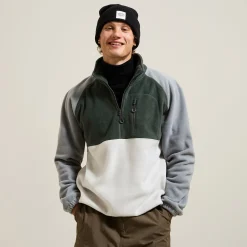 Jules Sweat col montant zippé polaire- Sweat