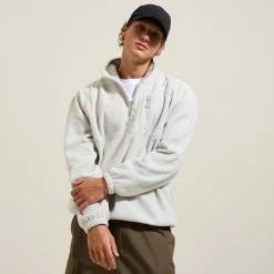 Jules Sweat col montant zippé polaire- Sweat