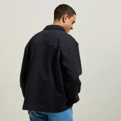 Jules Sweat col polo zippé relax bas droit- Smart Casual|Sweat