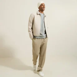 Jules Sweat col rond en maille uni- Smart Casual|Sweat