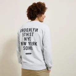 Jules Sweat col rond imprimé- Sweat