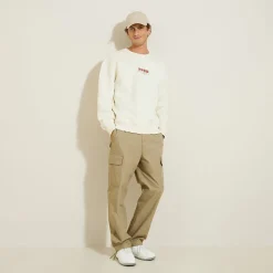 Jules Sweat col rond imprimé devant dos- Sweat