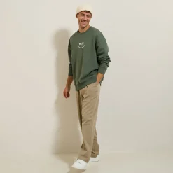 Jules Sweat col rond imprimé devant dos- Sweat