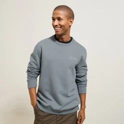 Jules Sweat col rond imprimé devant- Sweat