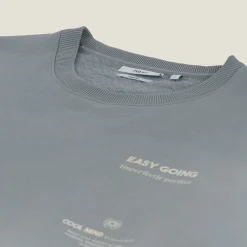 Jules Sweat col rond imprimé devant- Sweat