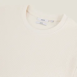 Jules Sweat col rond matière gaufrée- Sweat
