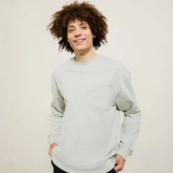 Jules Sweat col rond poche et animation- Sweat