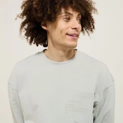 Jules Sweat col rond poche et animation- Sweat