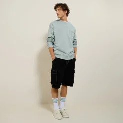 Jules Sweat col rond poche et animation- Sweat