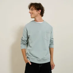 Jules Sweat col rond poche et animation- Sweat