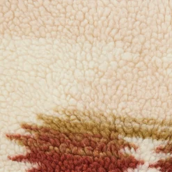 Jules Sweat col zippé en sherpa imprimé- Sweat