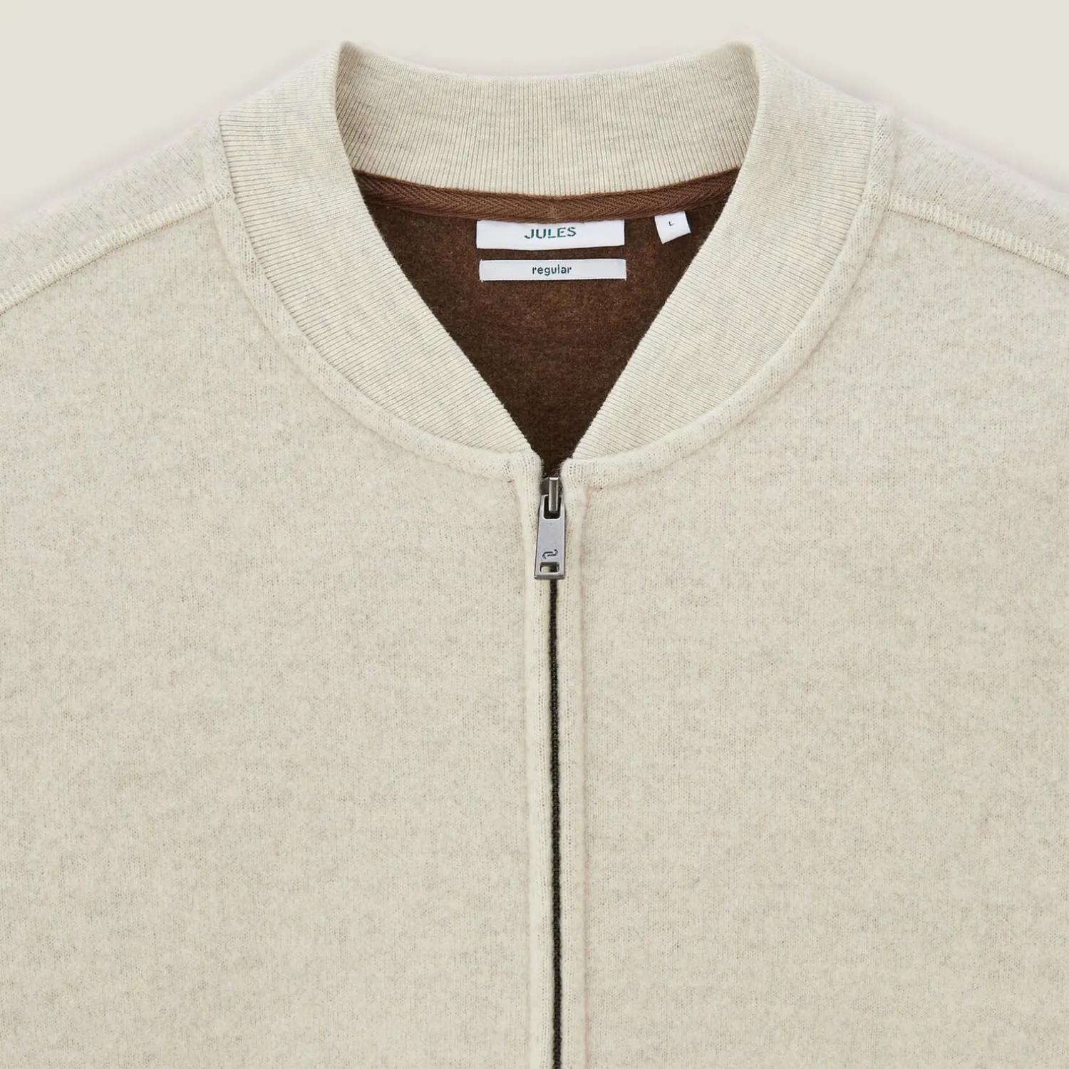 Jules Sweat en maille zippé- Smart Casual|Sweat