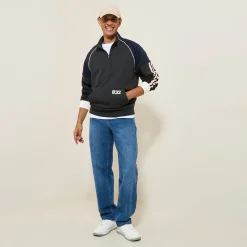 Jules Sweat iconique 832 à col montant zippé- Sweat