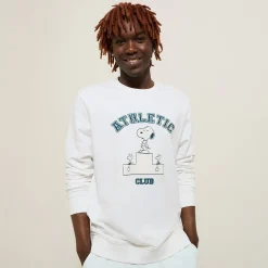Jules Sweat imprimé Athletic Club licence Peanuts- Sweat