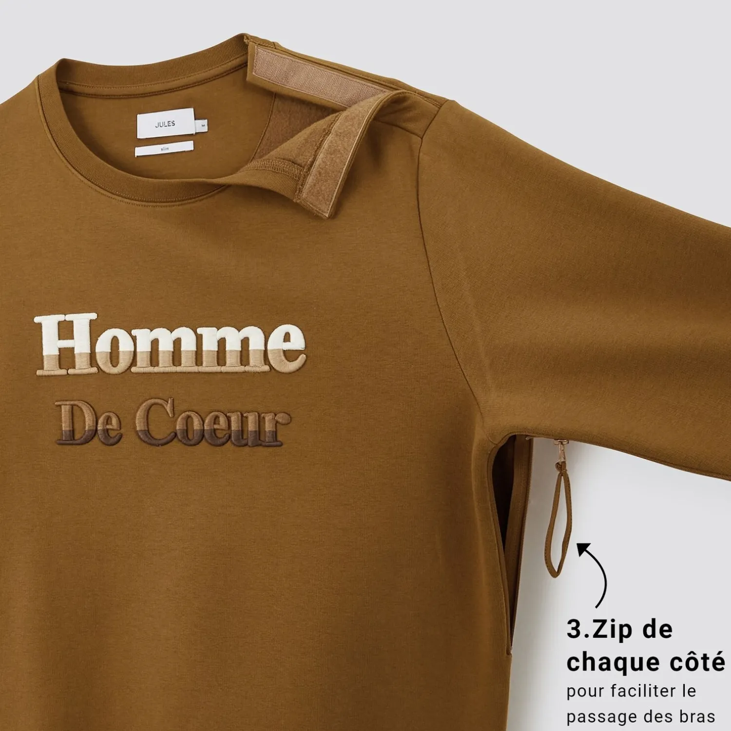 Jules Sweat pour personne à mobilité réduite- Sweat