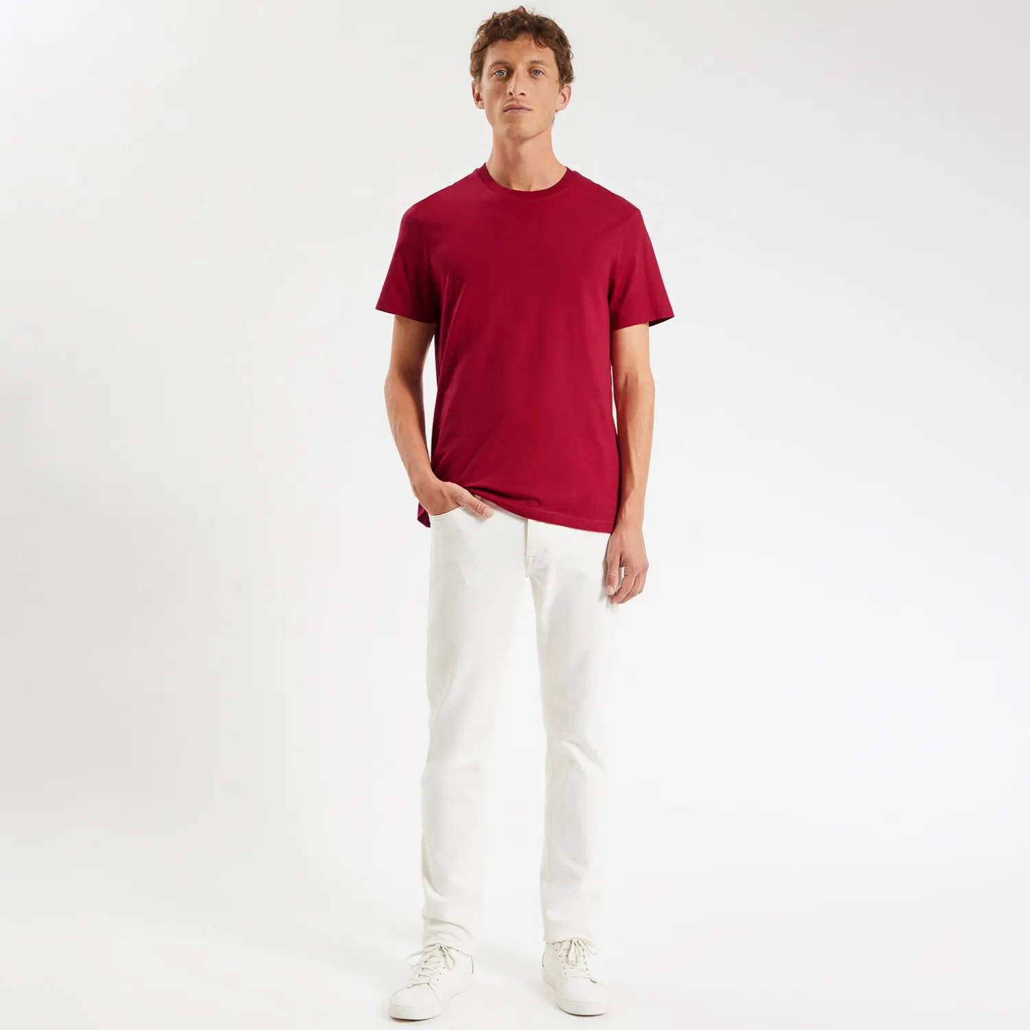 Jules Tee shirt basique uni- T-shirt