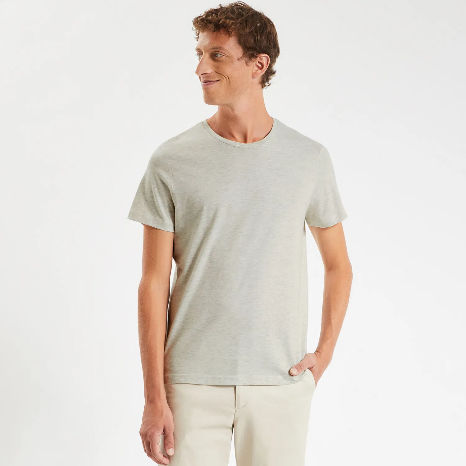 Jules Tee shirt basique uni- T-shirt