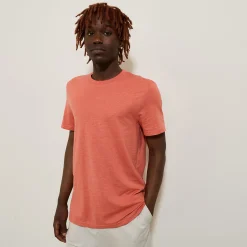 Jules Tee shirt col rond basique en coton- T-shirt